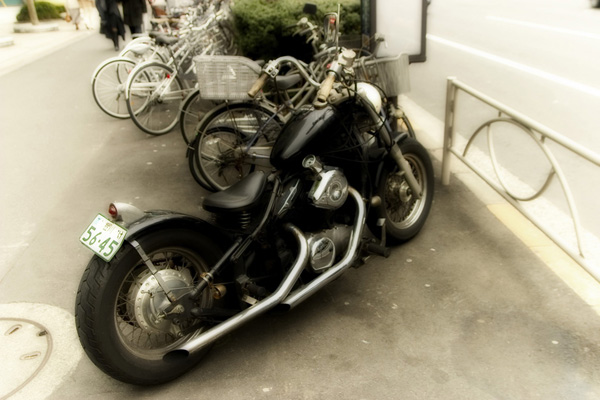 black-bike